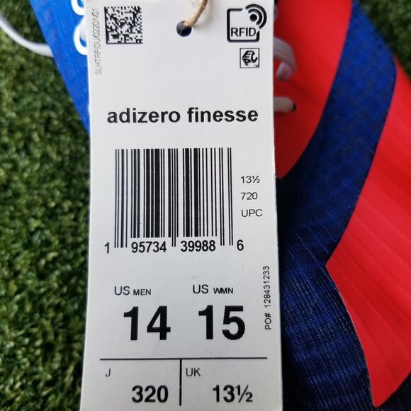 Adidas Adizero Finesse Legacy Track & Field Cleats GY0913 Mens Size 14 - Picture 6 of 9